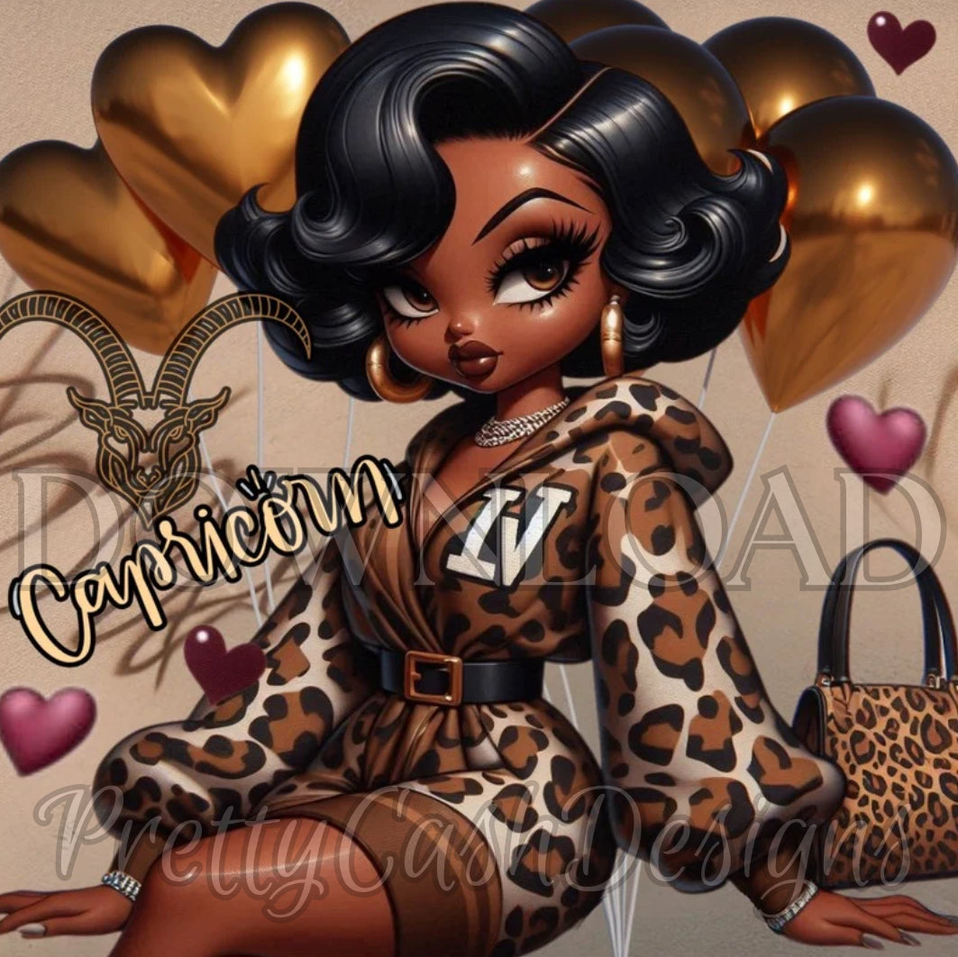 10 Zodiac Bundle Boujee Boop Dolls Zodiac Signs Birthday